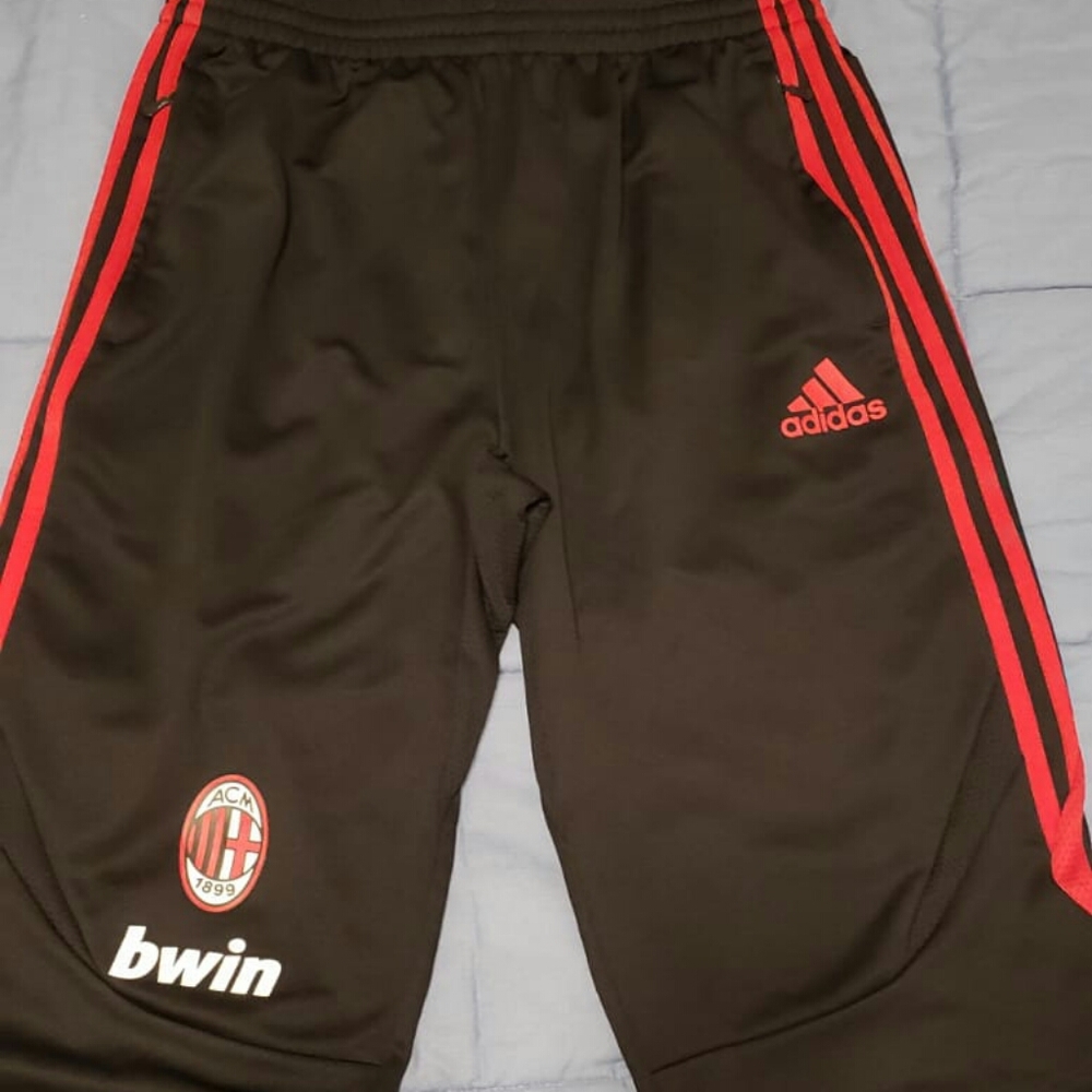 Men's AC Milan 3-Quater Adidas Training Pants